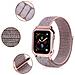Dam Cinturino  In Nylon Con Custodia Rigida E Chiusura In Velcro Compatibile Apple Watch 40mm 28x2x1 Cm. Colore Nero - Foto miniatura 2