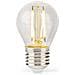 Lampadina A Filamento Led Decorativa G45 4,5w Stile Retrò E27 Dimmerabile, Trasparente - Foto miniatura 3