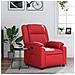 Poltrona Reclinabile Rossa in Similpelle - Foto miniatura 2