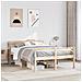 Letto per Anziani con Testiera 120x190 cm Legno Massello Pino - Foto miniatura 2
