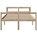 Letto per Anziani con Testiera 120x190 cm Legno Massello Pino - Foto miniatura 4