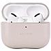 Custodia Per Airpods Pro 3 In Pelle Ultra Elegante Serie Aircase, Beige - Foto miniatura 3