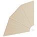 Schermo di Privacy per Balcone Beige 140 x 140 cm Tessuto - Foto miniatura 4