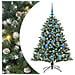 Albero di Natale artificiale con 150 LED Verde 120 cm - Foto miniatura 1