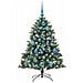 Albero di Natale artificiale con 150 LED Verde 120 cm - Foto miniatura 4