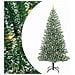 Albero di Natale Artificiale Imbiancato con Luci LED 240 cm - Foto miniatura 1
