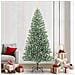 Albero di Natale Artificiale Imbiancato con Luci LED 240 cm - Foto miniatura 2