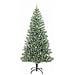 Albero di Natale Artificiale Imbiancato con Luci LED 240 cm - Foto miniatura 3