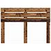 Testiera con testiera Legno vecchio 140 cm Legno multistrato - Foto miniatura 4