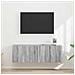 Mobile TV da parete 2 pcs Grigio Sonoma 59,5 x 31 x 40 cm - Foto miniatura 2