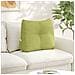 Cuscino per Schiena Verde chiaro 60 x 24 x 50 cm Tessuto - Foto miniatura 2