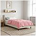 Duvet Invernale Trapuntato Rosa 155 x 200 cm Microfibra - Foto miniatura 4