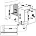 Lavastoviglie Maxispace BI 60 cm, classe B, 15 coperti, terzo cesto Space Clean - Foto miniatura 2