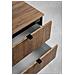 | Mobili da bagno | Marrone opaco, nero | L /A /D circa 140/57/46 cm | Mobiletto, mobili da bagno | Mensola, top - nero, LOFT - Foto miniatura 7