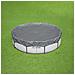 Copertura per piscina 1 Ø3,05 m Rotondo Poliestere Grigio for - Foto miniatura 2
