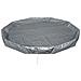 Copertura per piscina 1 Ø3,05 m Rotondo Poliestere Grigio for - Foto miniatura 3