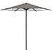 Ombrello da giardino 230 x 230 cm Poliestere Rettangolare - Foto miniatura 1