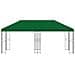 Gazebo con pareti laterali 6 x 3 m Verde Poliestere e Acciaio - Foto miniatura 3