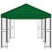Gazebo con pareti laterali 6 x 3 m Verde Poliestere e Acciaio - Foto miniatura 4