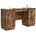 Scrivania Rovere Fumo 142,5 x 50 x 75 cm Legno ingegnerizzato - Foto miniatura 2