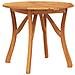 Set da Pranzo per Giardino 5 pz in Legno Massello di Acacia - Foto miniatura 7