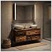 Set di mobili per il bagno 4 pcs Legno antico - Foto miniatura 4