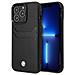 Custodia Bmw Bmhcp14l22rsepk Per Iphone 14 Pro 6.1, Nera /nera, In Pelle, Con Slot Per Carte. - Foto miniatura 1