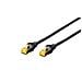 Cavo Rete S-Ftp Cat. 6A Doppia Schermatura Lsoh 5 m - Nero - Foto miniatura 1
