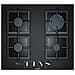 Piano Cottura PPP6A6B20 Serie 6 a Gas 4 Fuochi Gas Colore Nero - Foto miniatura 5