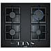 Piano Cottura PPP6A6B20 Serie 6 a Gas 4 Fuochi Gas Colore Nero - Foto miniatura 1