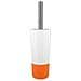 Portascopino Wc In Polystirene E Acciaio D. 10x40 Cm Color Bianco-arancio - Moji 10.17587 - Foto miniatura 1