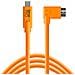 USB-C a 3.0 Micro- B Right Angle 4,60m orange - Foto miniatura 1