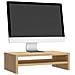 Supporto Monitor Rovere Sonoma 42x24x13 cm in Legno Multistrato - Foto miniatura 2