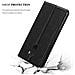 Custodia Compatibile Con Xiaomi Pocophone F1 In Nero Di Notte - Coperchio Protettiva Con Chiusura Magnetica, Funzione Stand E Tasca Per Le Carte - Foto miniatura 4