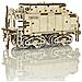 Wooden City - Puzzle Di Legno - Puzzle 3d - Wooden Express + Tender With Rails - 558 Pezzi - Foto miniatura 3