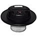 Bidone Aspiracenere 1000 W 20 Litri Vesuvio Colore Inox / Nero - Foto miniatura 5
