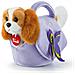 Doggy in lilac bag with butterflies - Foto miniatura 1