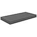 Scaffali A Parete 4 Pz Grigio Lucido 50x23x3,8 Cm In Mdf - Foto miniatura 4