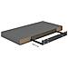 Scaffali A Parete 4 Pz Grigio Lucido 50x23x3,8 Cm In Mdf - Foto miniatura 8