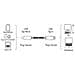 0.75m, USB2.0-A / USB2.0 Micro-B 0.75m USB A Micro-USB B Nero cavo USB - Foto miniatura 7