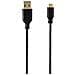 0.75m, USB2.0-A / USB2.0 Micro-B 0.75m USB A Micro-USB B Nero cavo USB - Foto miniatura 3