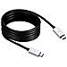 AluCable USB-C - USB USB-C USB-C Nero, Bianco cavo di interfaccia e adattatore - Foto miniatura 1