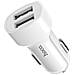 Caricabatterie Z2a Auto Originale 8 Pin - Dual Usb White Per Iphone X Xs Xr 11 12 13 14 - Foto miniatura 4