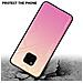 Custodia Compatibile Con Huawei Mate 20 Pro In Giallo - Rosa - Coperchio Protettivo Bicolore In Vetro Temperato E Silicone Tpu - Foto miniatura 3