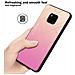 Custodia Compatibile Con Huawei Mate 20 Pro In Giallo - Rosa - Coperchio Protettivo Bicolore In Vetro Temperato E Silicone Tpu - Foto miniatura 5