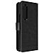 Cover Per Samsung Z Fold4, Portacarte E Chiusura Linguetta Magnetica Nera - Foto miniatura 3