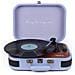 Giradischi Vintage VC600 Riproduttore e Convertitore di Vinili Tramite Bluetooth e Usb Radio FM 2 Altoparlanti Integrati Colore Lilla - Foto miniatura 1