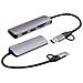 469630 replicatore di porte e docking station per laptop Cablato USB 3.2 Gen 1 (3.1 Gen 1) Type-A + Type-C Grigio - Foto miniatura 3