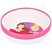 Disney Ciotola Rosa E Bianca Per Bambine In Plastica Principesse Cenerentola Ariel Belle Con Base Antiscivolo - Foto miniatura 2