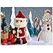 Tappeto Natale Passatoia Cucina Antiscivolo Sottolavello Digitale Pupazzo Maglia 50x115 Pupazzo Maglia - Foto miniatura 3
